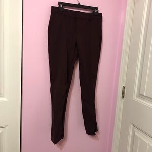 Liverpool Women's Dark Burgundy trouser Pants size 4